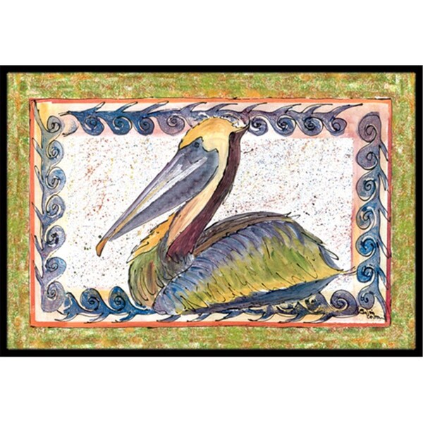 Carolines Treasures 24 x 36 in. Bird - Pelican Indoor Or Outdoor Doormat 8057JMAT - main
